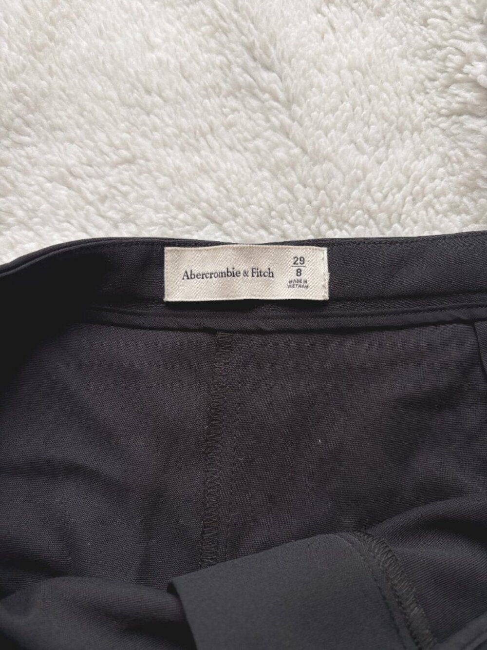 Abercrombie Black Ankle Trousers Womens 29/8 NWT - Picture 6 of 8